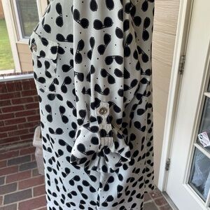 Karl Lagerfeld Monochrome Sunglasses Shirt